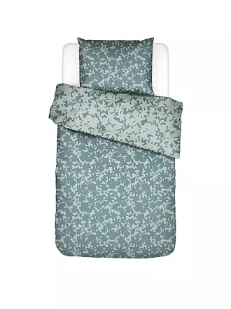 ESSENZA | Satin Bettwäsche SORA 70x90cm/140x200cm Smoke Blue | 